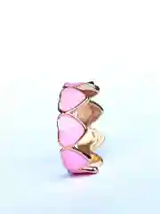 Кольцо Розовые сердечки