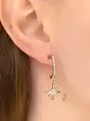 Серьги звезды ассиметричные