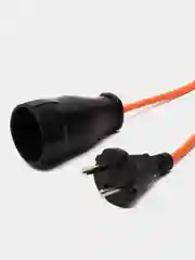 Силовой удлинитель на рамке оранжевый ПВС 2х0.75/ 2х1.0 - 10м/20м/30м/40м GLANZEN Россия