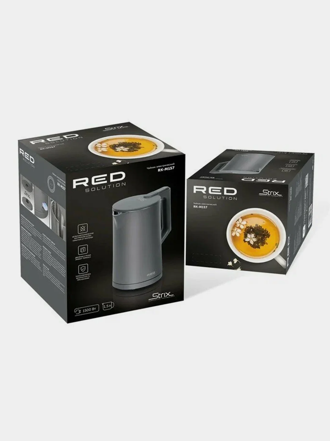 Чайник RED Solution RK-M157, 1.5 л, 1500 Вт