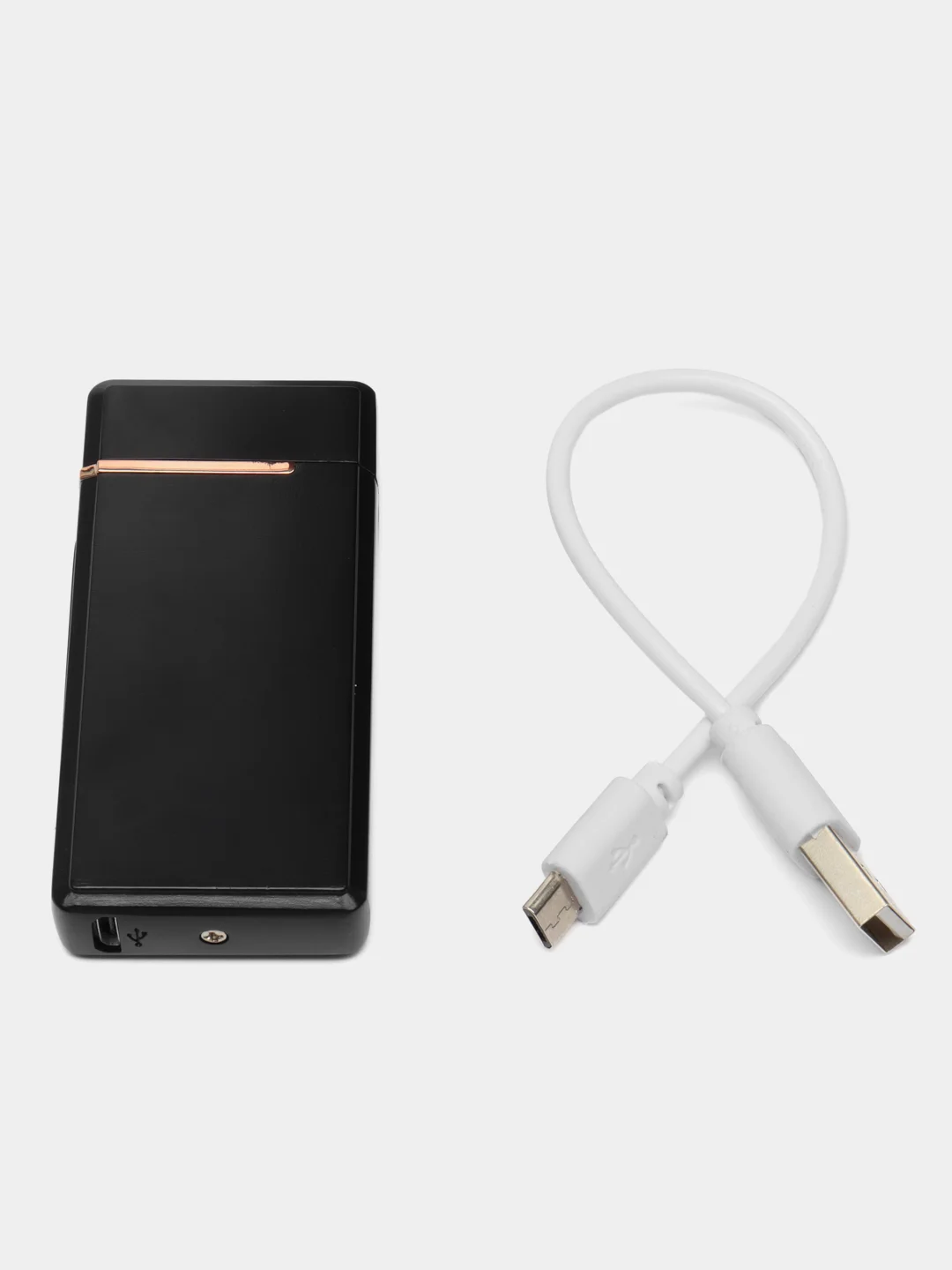 Зажигалка электронная, металлическая, USB, плазменная спираль, зажигалка электронная