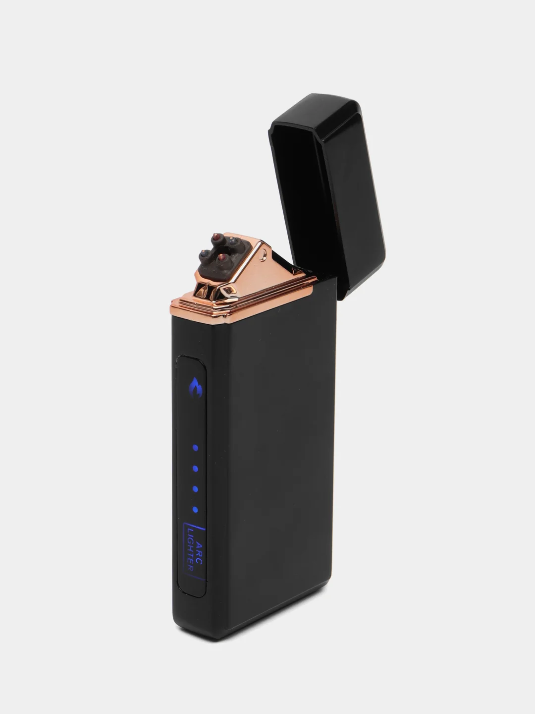 Зажигалка электронная, металлическая, USB, плазменная спираль, зажигалка электронная