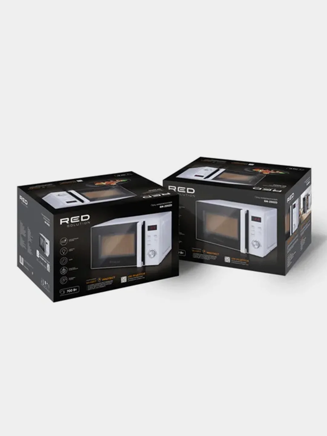 Печь микроволновая RED Solution RM-2002D, 20 л, 1050 Вт