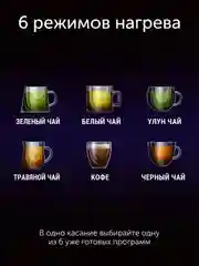 Чайник RED solution COLORSENSE KG1330D, 2000 Вт, 2 л