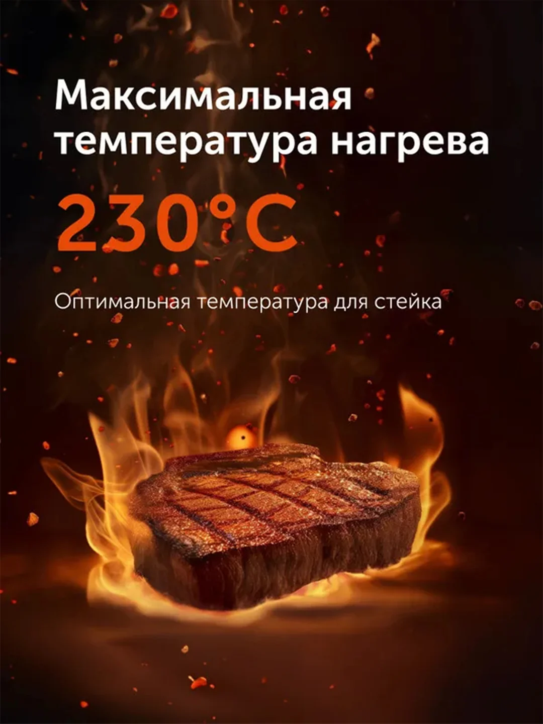 Гриль-духовка RED SOLUTION SteakPRO RGM-M815, 2000 Вт
