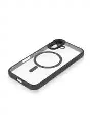 Прозрачный чехол MagSafe для iPhone 16, Pro, Max Plus пластиковый с силиконом BROSCORP, защитой камер