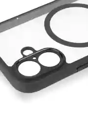 Прозрачный чехол MagSafe для iPhone 16, Pro, Max Plus пластиковый с силиконом BROSCORP, защитой камер