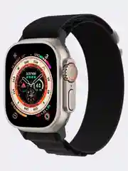 Черный ремешок для смарт-часов Apple Watch Alpine Loop "Альпийская петля", нейлоновый, 42-49 мм