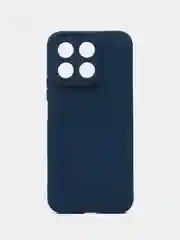 Синий чехол на Honor X8B, силиконовый (хонор x8)