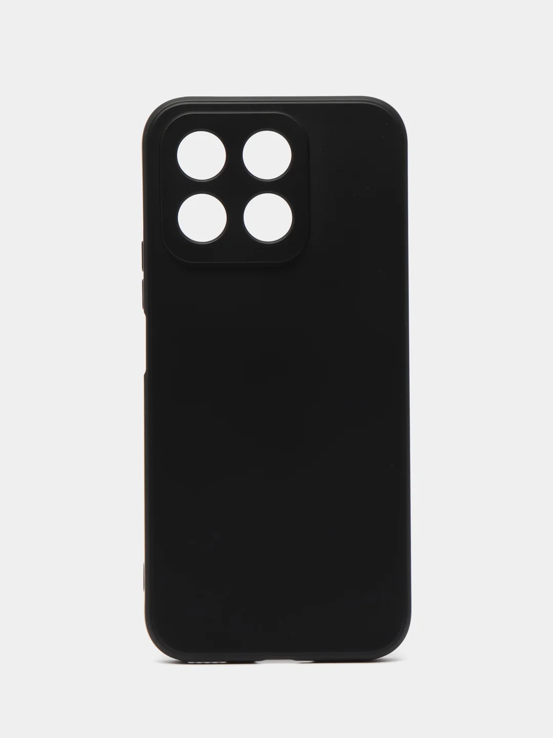 Черный чехол на Honor X8B, силиконовый (хонор x8)