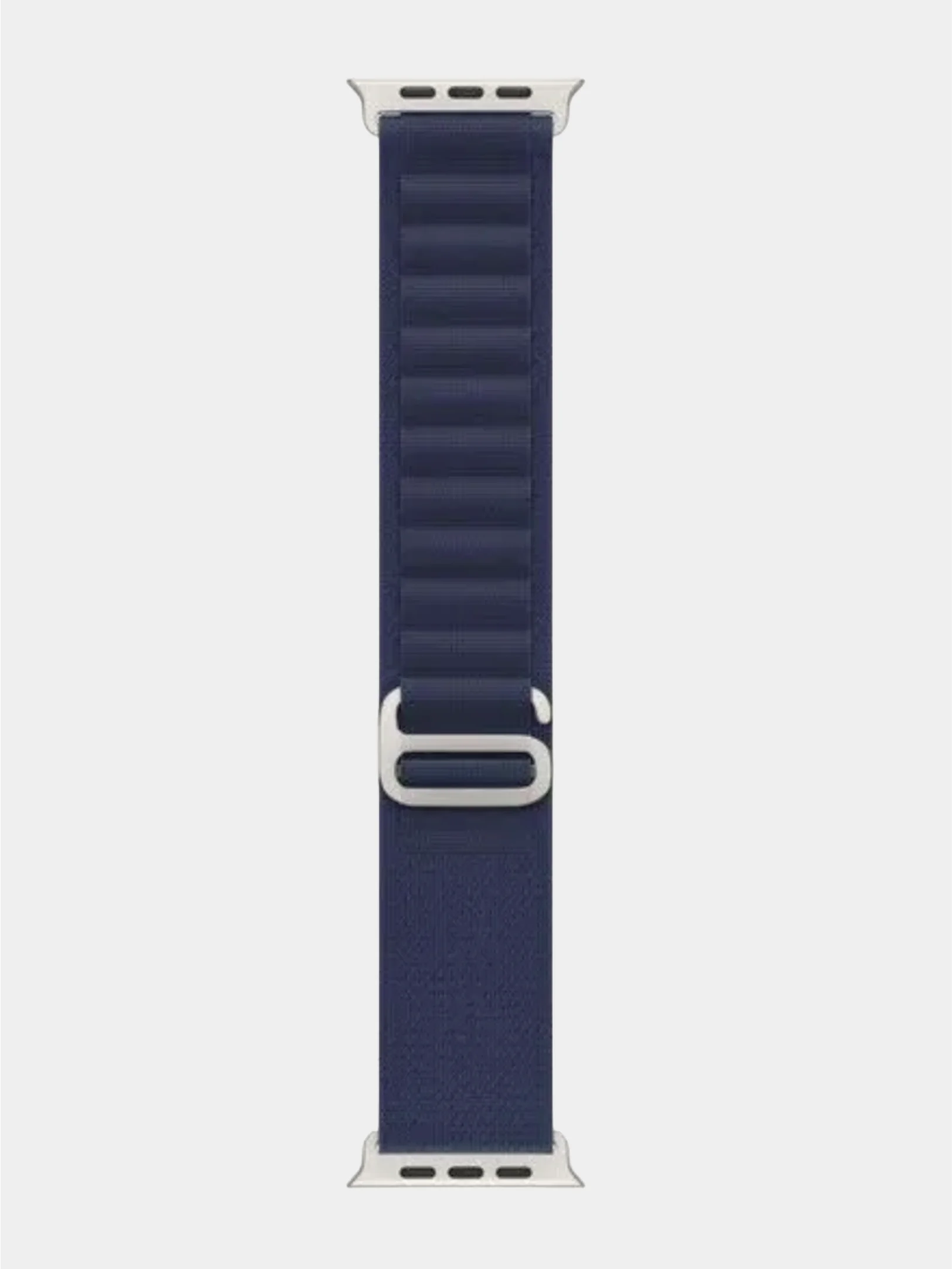 Светло-бежевый ремешок для смарт-часов Apple Watch Alpine Loop "Альпийская петля", нейлоновый, 42-49 мм