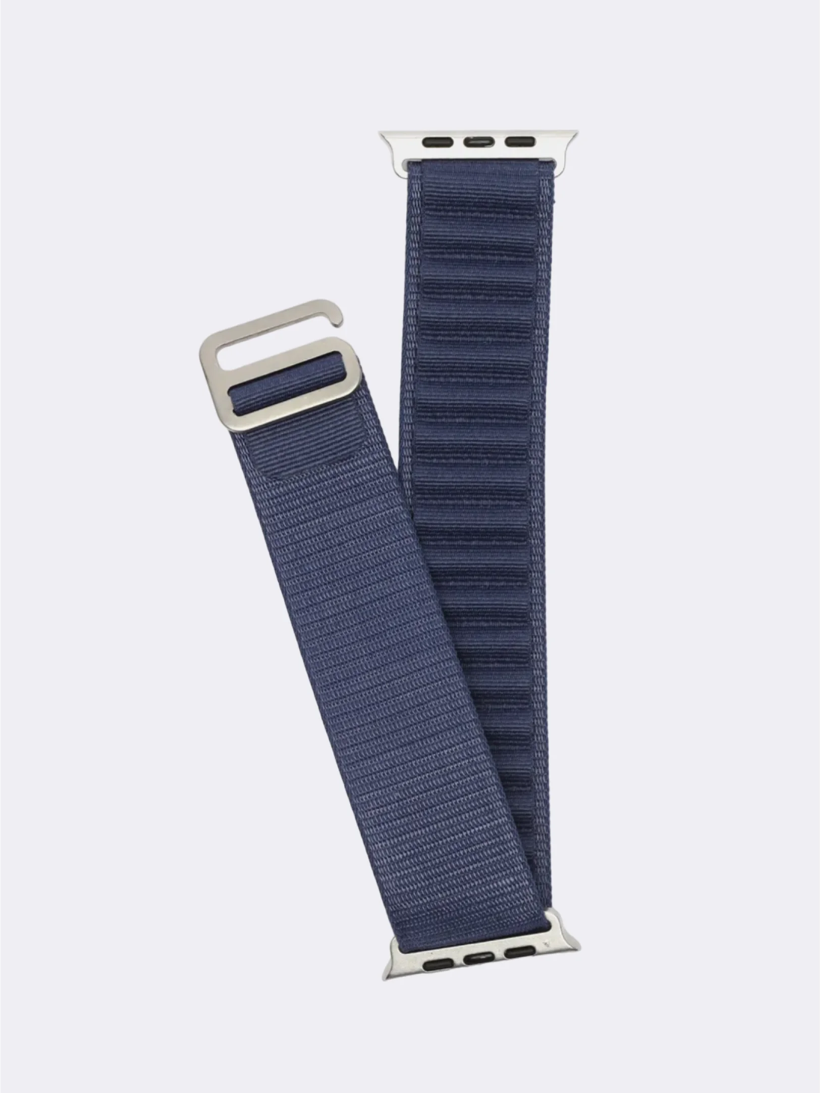 Светло-бежевый ремешок для смарт-часов Apple Watch Alpine Loop "Альпийская петля", нейлоновый, 42-49 мм