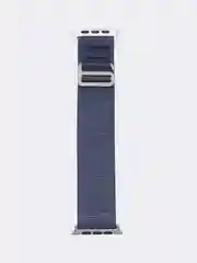 Светло-бежевый ремешок для смарт-часов Apple Watch Alpine Loop "Альпийская петля", нейлоновый, 42-49 мм