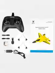 Игрушка САМОЛЕТ радиоуправляемый NEWJEL HAWK, на пульте управлении, со встроенным гироскопом
