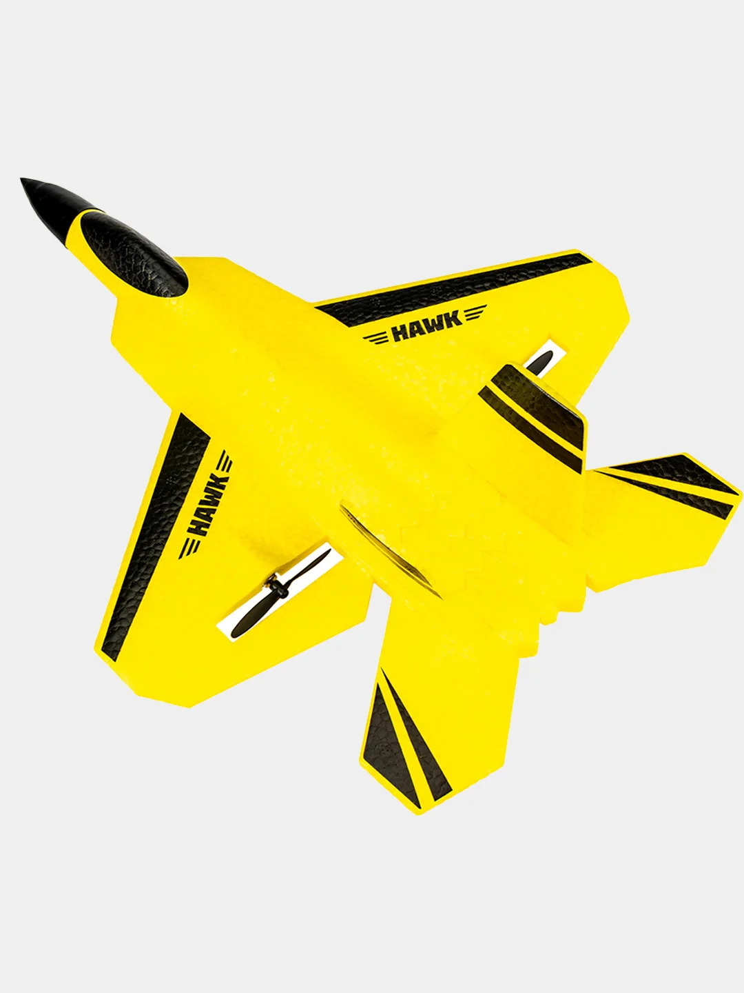 Игрушка САМОЛЕТ радиоуправляемый NEWJEL HAWK, на пульте управлении, со встроенным гироскопом