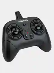 Игрушка САМОЛЕТ радиоуправляемый NEWJEL HAWK, на пульте управлении, со встроенным гироскопом