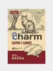 Влажный корм Charm "курица в соусе", для кошек, 85г *25 шт