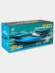 Игрушка Катер радиоуправляемый, лодка на пульте управления Newjel Catamaran