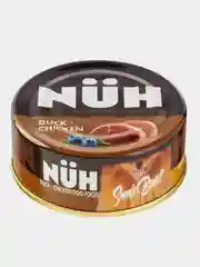 Влажный корм NUH "утка и цыплёнок" для кошек, собак мелких пород, беззерновой, 100г