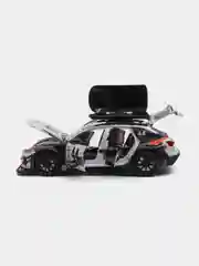 Белый машинка металлическая 1:24 AUDI RS6 камуфляж с обвесом, 21 см