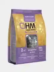 Сухой корм Наша Марка "с индейкой и рисом", для стерилизованных кошек, 2кг