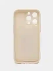 Бежевый меланж чехол для iPhone 11 12 13 14 15 16 Pro Max XR Plus с принтом силиконовый коты айфон