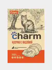 Влажный корм Charm "индейка в соусе", для стерилизованных кошек, 85г *25 шт