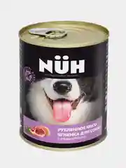Влажный корм NUH "ягненок", беззерновой, для собак средних и крупных пород, 340г