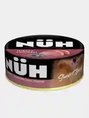 Влажный корм NUH "индейка и цыплёнок", беззерновой, для взрослых собак мелких пород, 100г