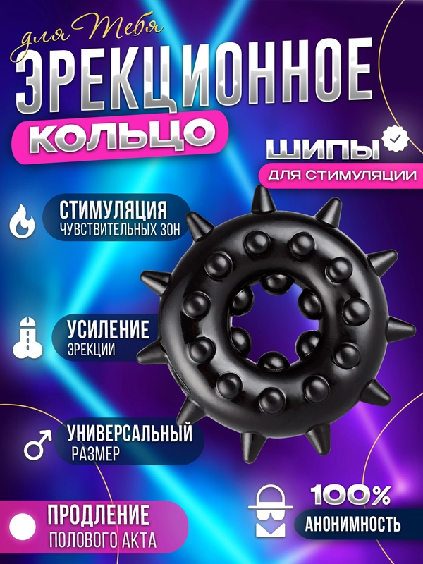 Эрекционное кольцо для пениса, насадка для усиления эрекции и увеличения члена, для мужчин