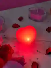 Светильник LED "Сердечко", 7x7х3,5 см, работает от батареек 2xLR44