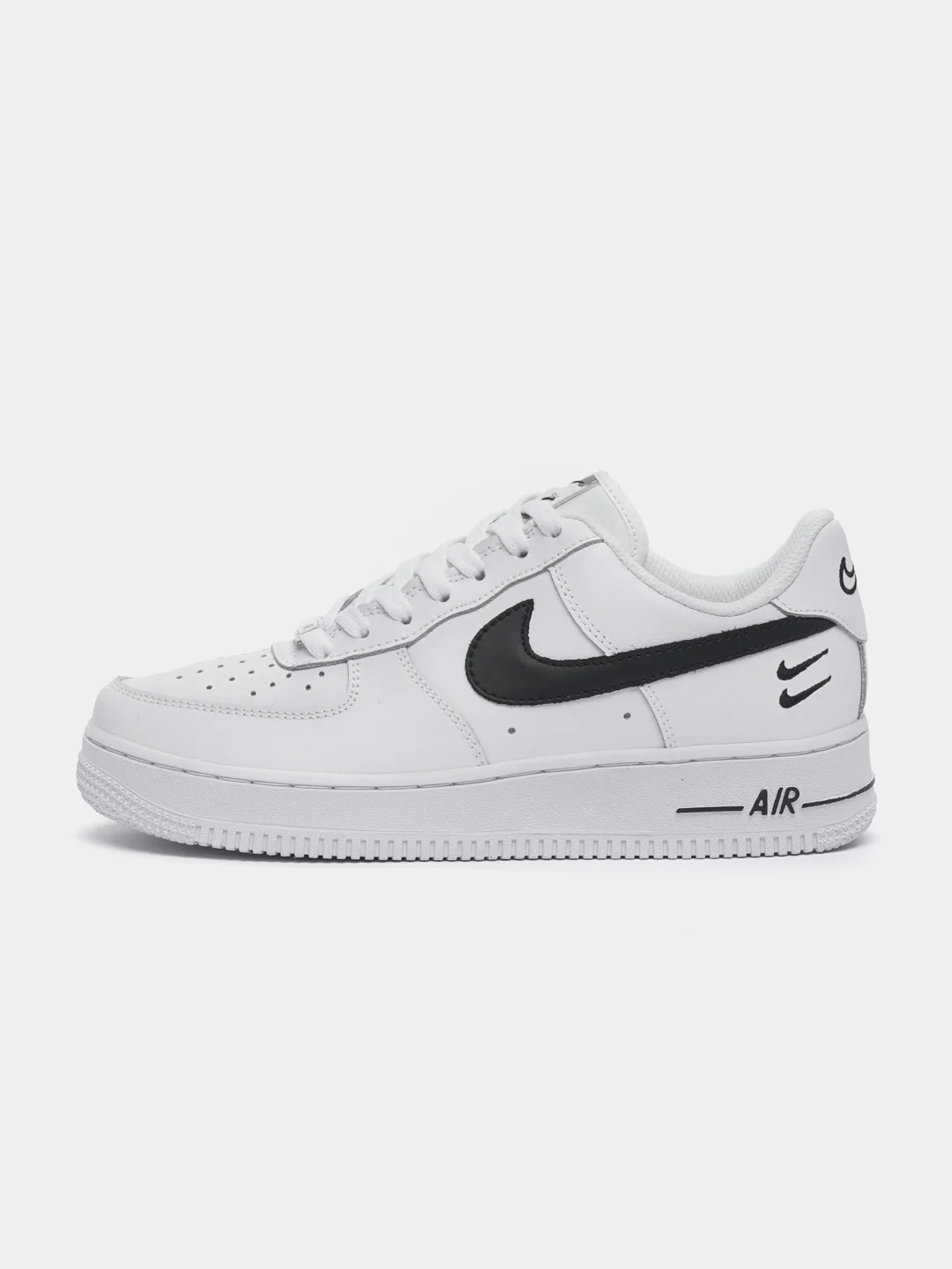 Черный кроссовки женские с логотипом Nike Air Force 1 low