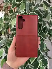 Красный чехол книжка elitcase для Samsung A55 5G / Самсунг А55 5G