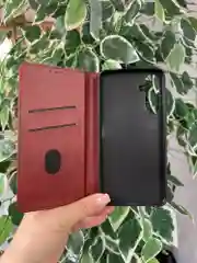 Красный чехол книжка elitcase для Samsung A55 5G / Самсунг А55 5G