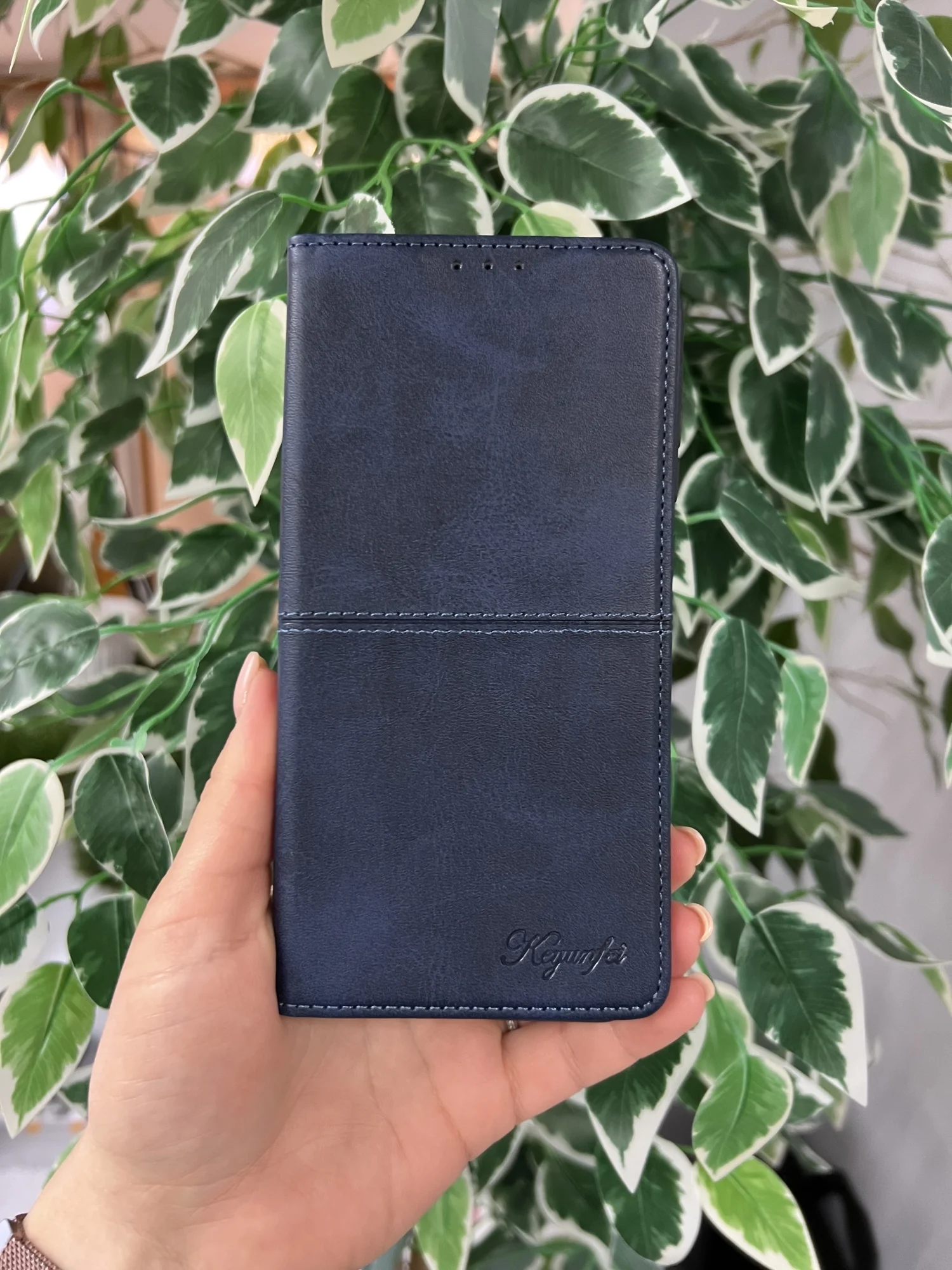 Синий чехол книжка elitcase для Samsung A55 5G / Самсунг А55 5G