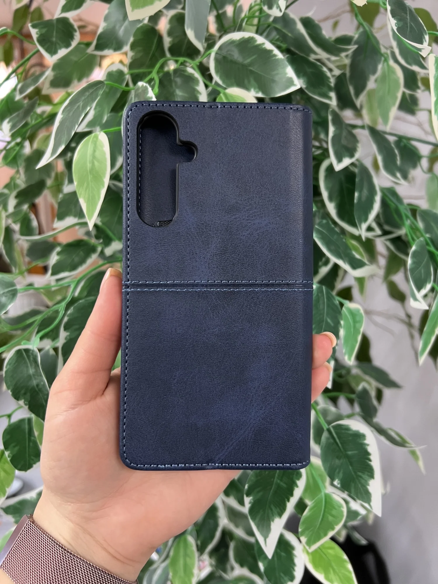 Синий чехол книжка elitcase для Samsung A55 5G / Самсунг А55 5G