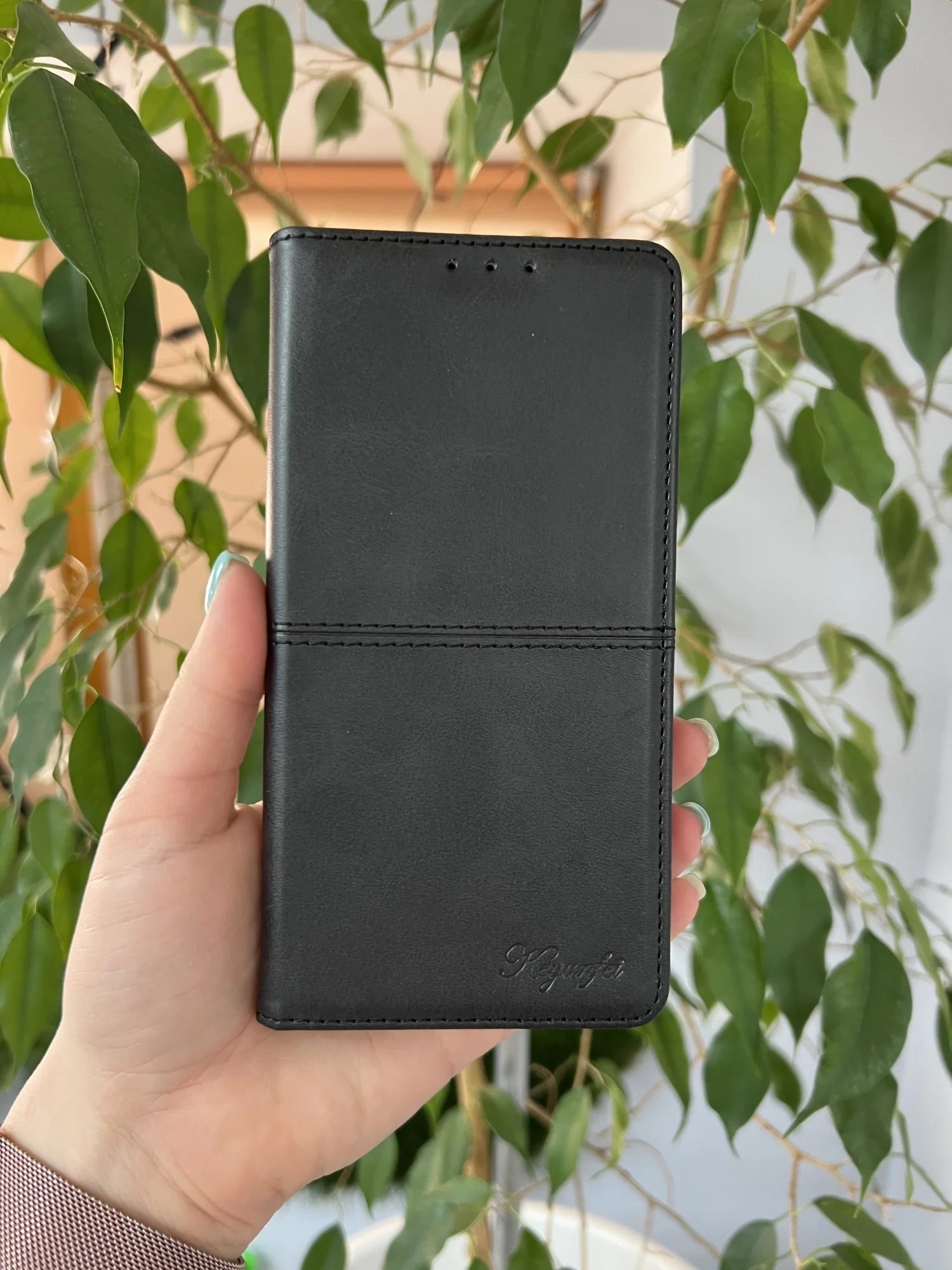 Черный чехол книжка elitcase для Samsung A55 5G / Самсунг А55 5G