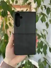 Черный чехол книжка elitcase для Samsung A55 5G / Самсунг А55 5G
