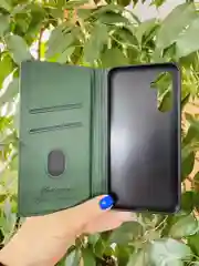 Тёмно-зелёный чехол книжка elitcase для Samsung A54 5G / Самсунг А54 5G