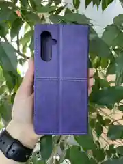 Фиолетовый чехол книжка elitcase для Samsung A54 5G / Самсунг А54 5G