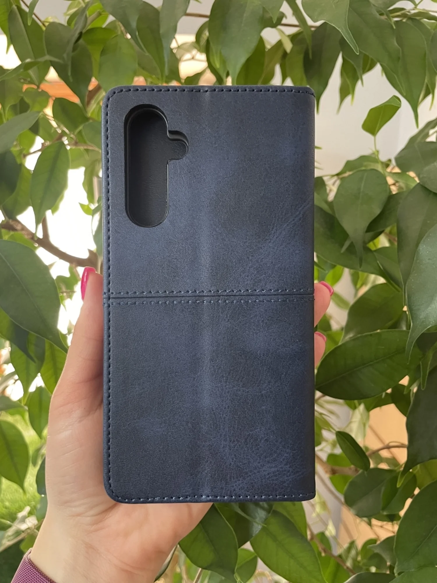Синий чехол книжка elitcase для Samsung A54 5G / Самсунг А54 5G