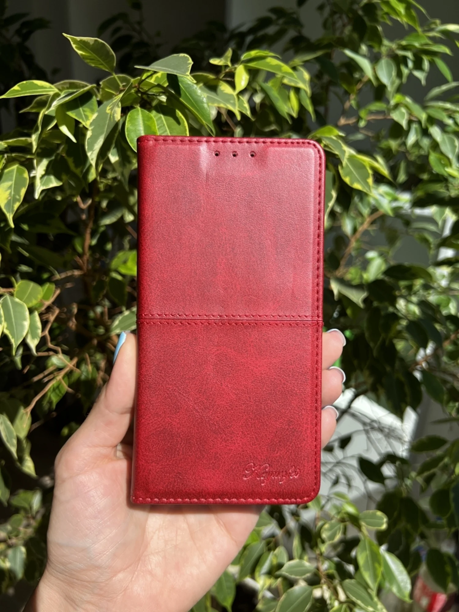 Красный чехол книжка elitcase для Samsung A53 5G / Самсунг А53 5G