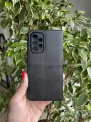 Черный чехол книжка elitcase для Samsung A53 5G / Самсунг А53 5G