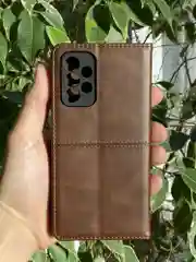 Тёмно-коричневый чехол книжка elitcase для Samsung A52 и A52S 5G / Самсунг А52 и А52S 5G