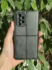 Черный чехол книжка elitcase для Samsung A52 и A52S 5G / Самсунг А52 и А52S 5G