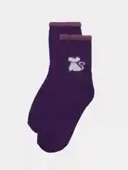 Фиолетовый женские носки