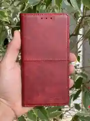 Красный чехол книжка elitcase для Samsung A51 / Самсунг А51