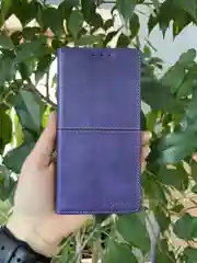 Фиолетовый чехол книжка elitcase для Samsung A51 / Самсунг А51