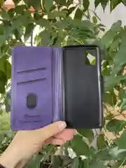 Фиолетовый чехол книжка elitcase для Samsung A51 / Самсунг А51