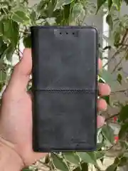 Черный чехол книжка elitcase для Samsung A51 / Самсунг А51